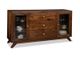 Handstone Tribeca Sideboard with 2/Glass Doors on Outside & 3/Drawers in Middle & 4/Glass Adjust Shelves-0