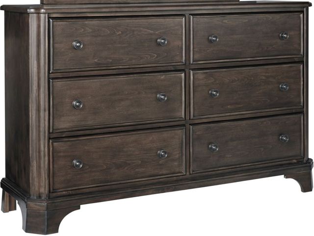 Signature Design by Ashley® Adinton 2-Piece Brown California King Panel Storage Bed Set-2