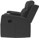 Coaster® Brentwood Dark Charcoal Manual Reclining Loveseat-2