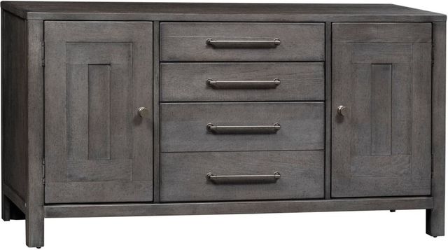 Liberty Furniture Modern Farmhouse Dusty Charcoal Credenza-0