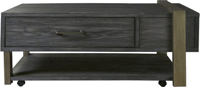 Signature Design by Ashley® Forleeza Dark Gray Lift-Top Coffee Table-2