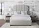Elements International Harper Gray Queen Upholstered Bed-4