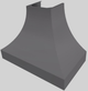 Vent-A-Hood® Designer Series 42" Gunsmoke Wall Mounted Range Hood-3