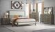 Elements International Versailles Contemporary Gray 12-Drawer Dresser and Mirror-2