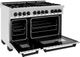 ZLINE Autograph Edition 48" Satin Stainless Steel Pro Style Dual Fuel Range-3
