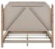 Liberty Furniture Hickory Grove Heirloom Brown Queen Panel Bed-4