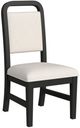 Elements International Ridgemont 5-Piece Black Grain/White Dining Set-3