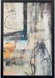 StyleCraft Abstract Essence Black/Gray/Taupe/Off-White Wall Art-0