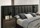 Furniture of America® Chalfont 4-Piece Dark Brown Queen Bedroom Set with Panels-3