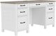 Riverside Furniture Finn Cloud Executive Desk with Fog Base-0