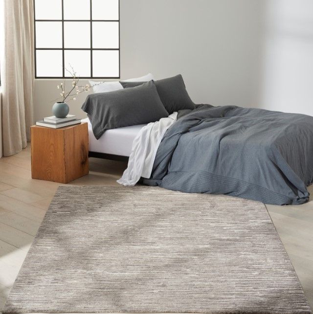 Nourison Home™ CK010 Linear Gray 5'x7' Area Rug-1