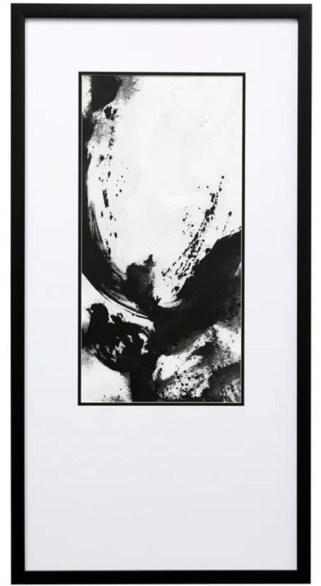 Stylecraft Soul Dance II Black/White Wall Art-0