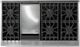 Viking® 5 Series 48" Slate Blue Pro Style Gas (LP) Range with Polished Chrome Trim-3