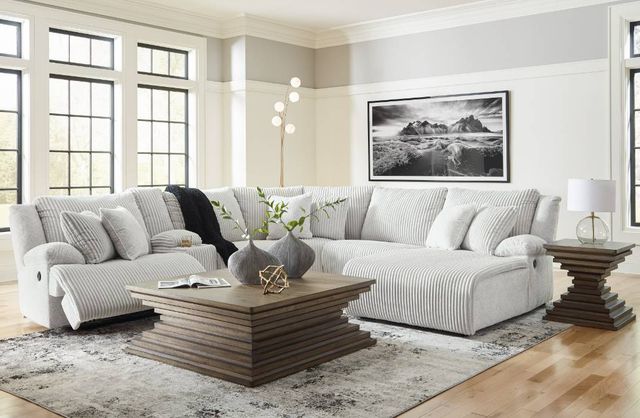 Signature Design by Ashley® Top Tier 6-Piece Alloy Manual Reclining Sectional and Chaise-4