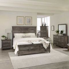 Liberty Furniture Lakeside Haven 5-Piece Brownstone Furniture Set