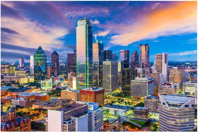Classy Living Dallas Skyline Wall Art-0