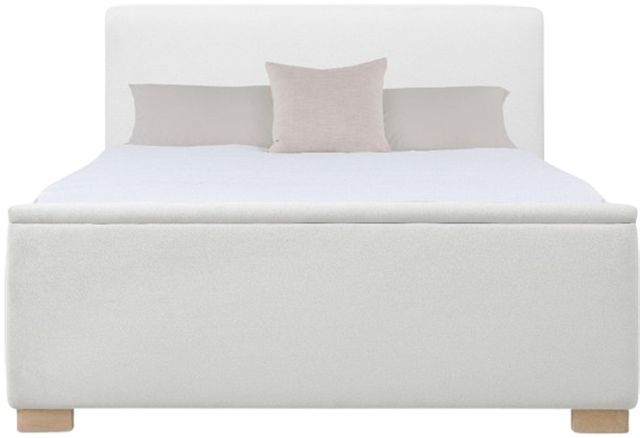 Hooker® Furniture Banyon Bay Desert Oak/Merino Buff Queen Panel Bed -2