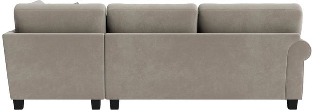 Albany Industries 2-Piece Groovy Smoke Right-Arm Facing Chaise Sectional-4