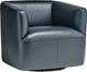 Stylus® Furniture Henri Verona Peacock Swivel Chair-0