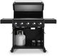 Broil King® Crown™ 520 63" 5-Burner Black Freestanding Natural Gas Grill-3
