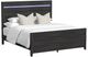 Elements International Tobias Black King Panel Bed-0