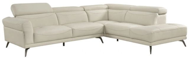 Homelegance® Giselle 2-Piece Beige Left-Arm Facing Sectional and Chaise-0