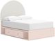 Signature Design by Ashley® Wistenpine Blush Full Upholstered Panel Bed with 4-Drawer Storage-0