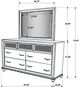 Coaster® Barzini White Dresser with Mirror-4