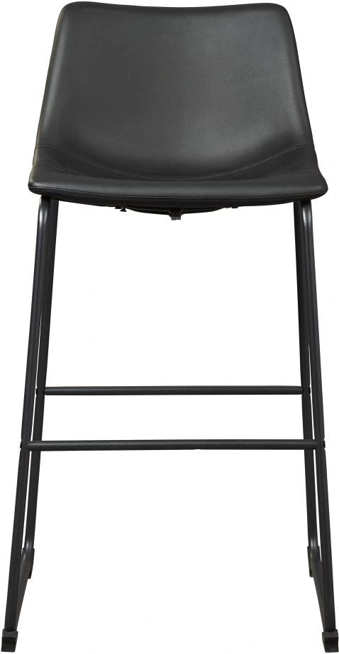 Signature Design by Ashley® Centiar Black Pub Height Bar Stool-1