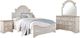 Liberty Furniture Magnolia Manor 4-Piece Antique White/Weathered Bark Queen Panel Bedroom Set-0