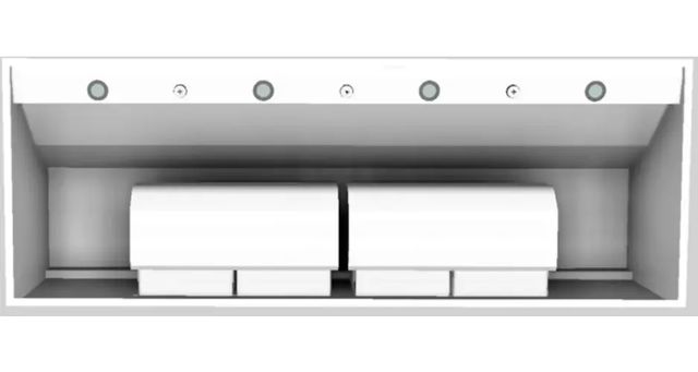 Vent-A-Hood® 66" White Wall Mounted Range Hood-3