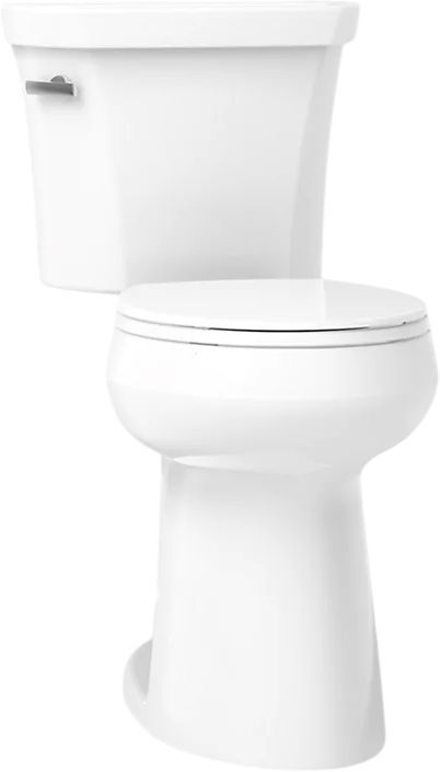 KOHLER® Highline® White 2-Piece Tall Round-Front Toilet, 1.6 Gpf-0