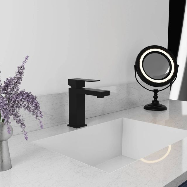 ZLINE Core Palisades Matte Black Modern Single Handle Bath Faucet-4