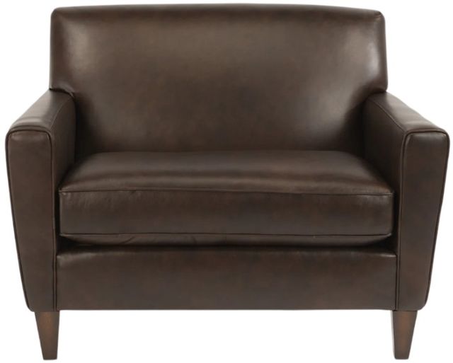 Flexsteel® Customizable Digby Leather Chair and a Half-3
