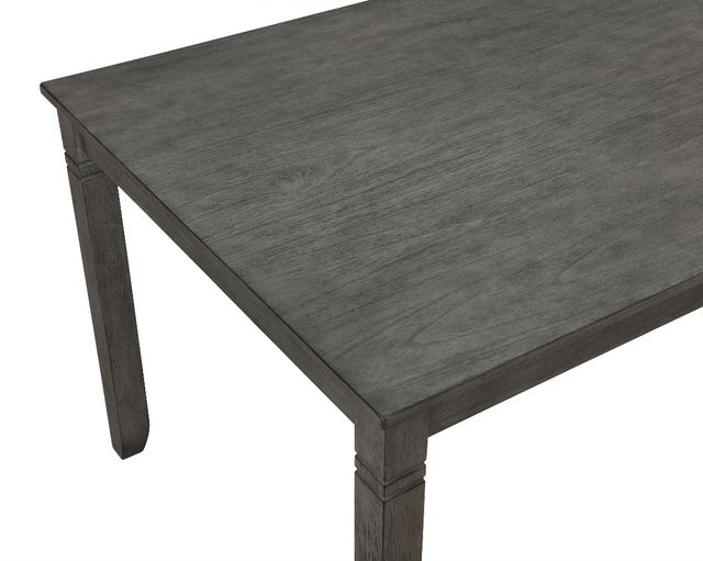 Crown Mark Paige 6-Piece Gray Dining Table Set-7