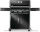 Napoleon Rogue® 525 57" 4-Burner Black/Stainless Steel Freestanding Natural Gas Grill-0