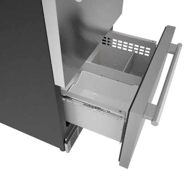 Thermador® Freedom® 24'' 4.3 Cu. Ft. Stainless Steel Under Counter Combo Drawer Refrigerator/Freezer-3
