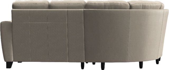 Palliser® Furniture Customizable Marymount 3-Piece Curved Loveseat Sectional-2