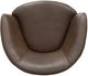 Parker House® Barolo Vintage Brown Swivel Club Chair-4