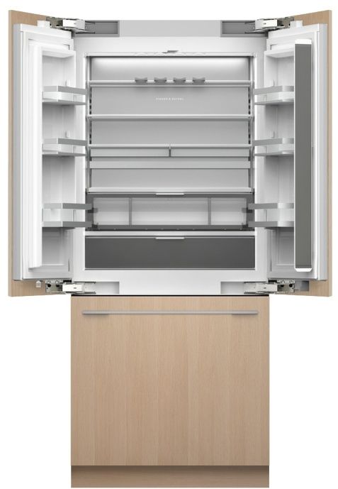 Fisher & Paykel Series 11 36" 19.2 Cu. Ft. Panel Ready Built-In French Door Refrigerator-1