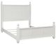 John Thomas Furniture® Cottage Bedroom Pure White Queen Panel Bed-0