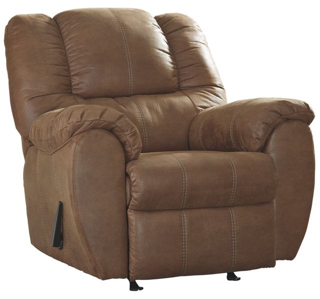 Signature Design by Ashley® McGann Saddle Manual Rocker Recliner-2