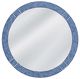 Bassett Mirror Circle Blue Wall Mirror-0