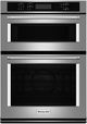 KitchenAid® 27" Stainless Steel Oven/Microwave Combo Electric Wall Oven-0
