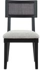 Steve Silver Co. Colvin Black/Vanilla Side Chair-2