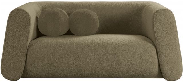 Meridian Furniture Abbington Olive Loveseat-1