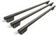 KitchenAid® 42" Black Ore Built-In French Door Bottom Mount Refrigerator Handle Kit-0