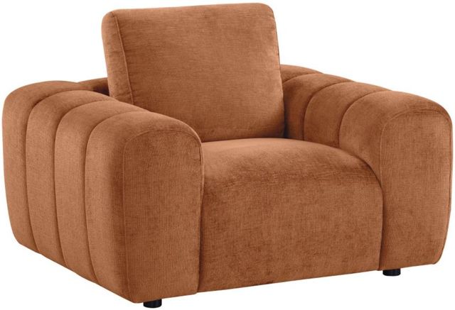 Coaster®  Burnett Burnt Orange Upholstered Accent Chair-0
