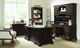 Aspenhome® Essex Molasses Brown 66" Curved Executive Desk-3