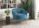 Homelegance® Roslyn Dark Teal Accent Chair-1